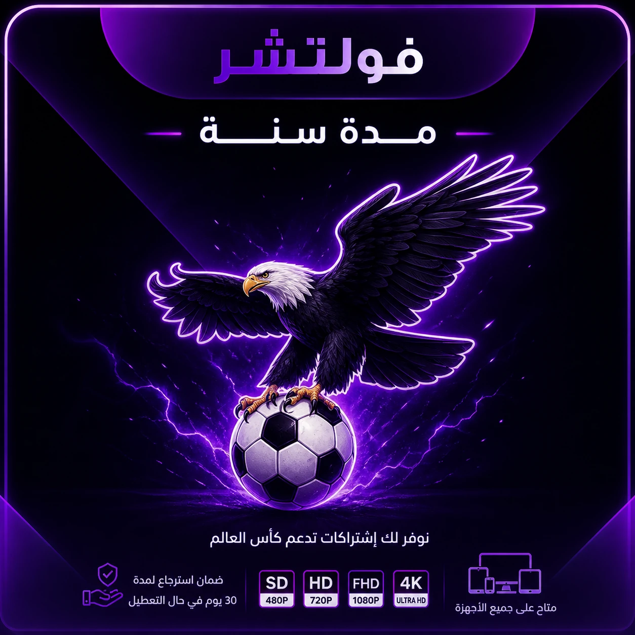 اشتراك فولتشر مدة سنة
